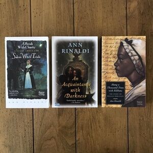 Ann Rinaldi Set of 3 Paperbacks YA Historical Fiction